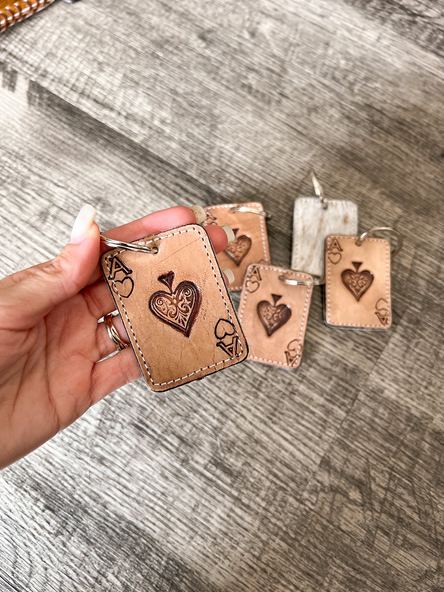 Ace of Spades Keychain