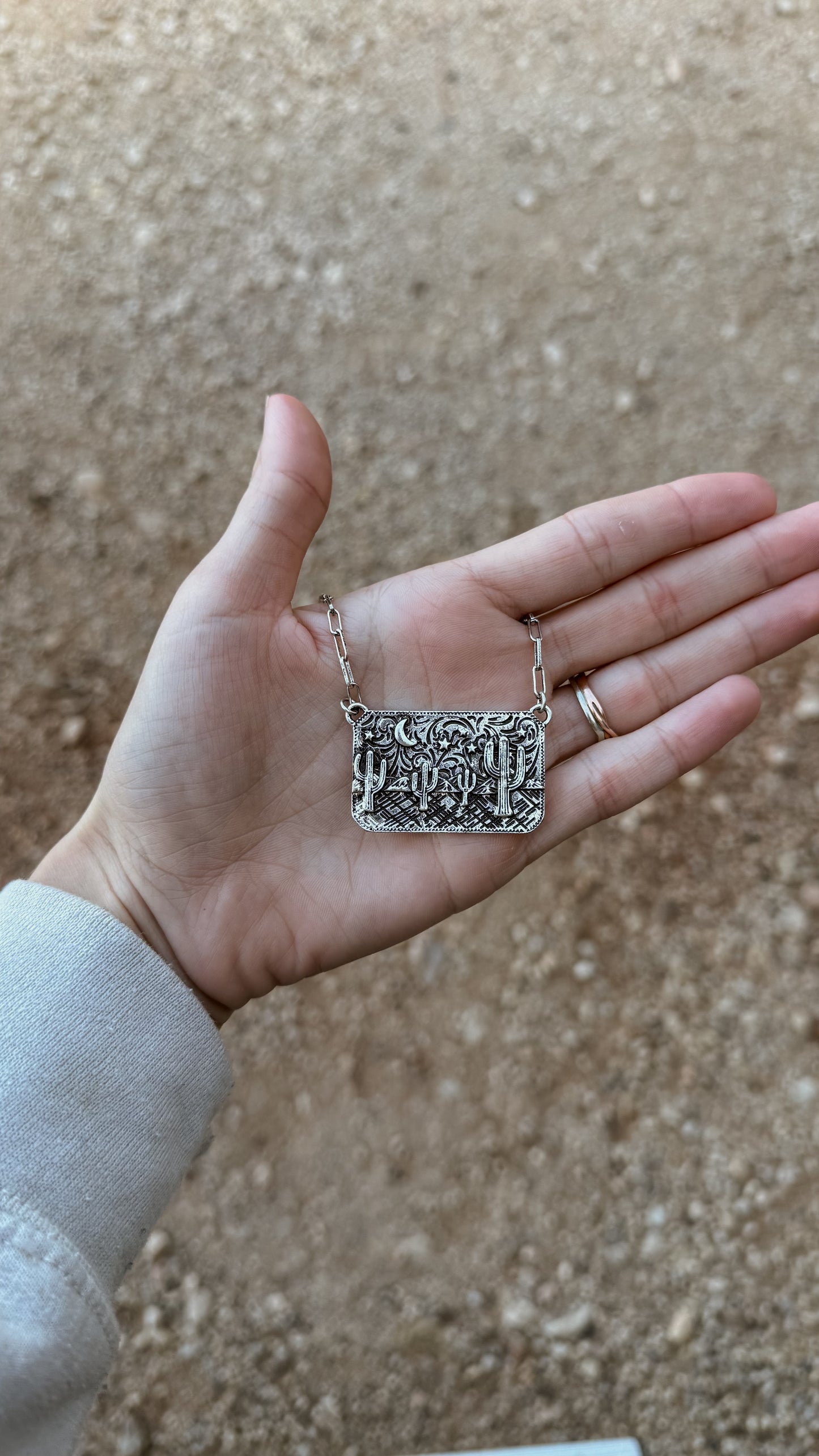 Desert Scene Necklace