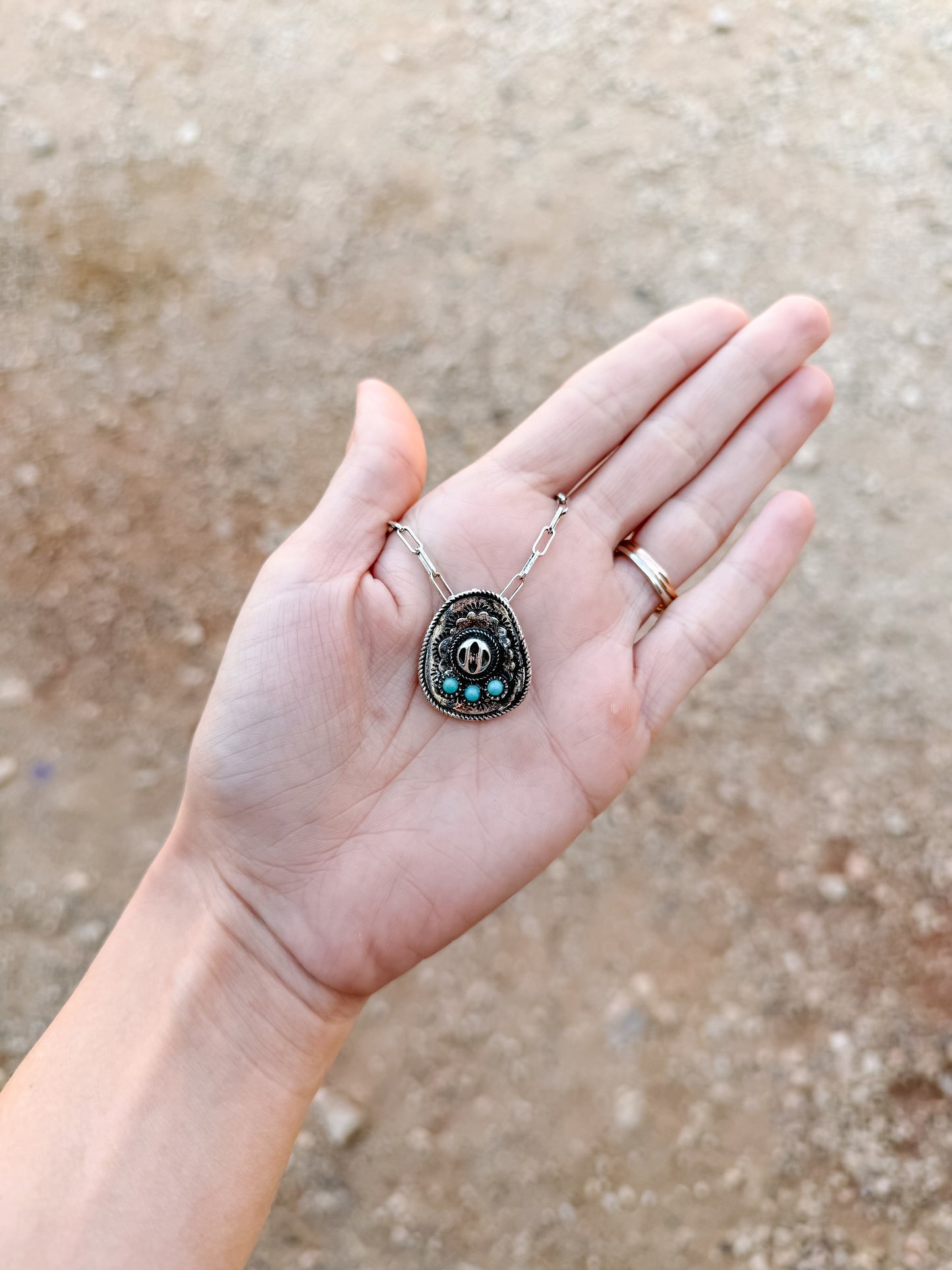 Cowboy Hat Necklace
