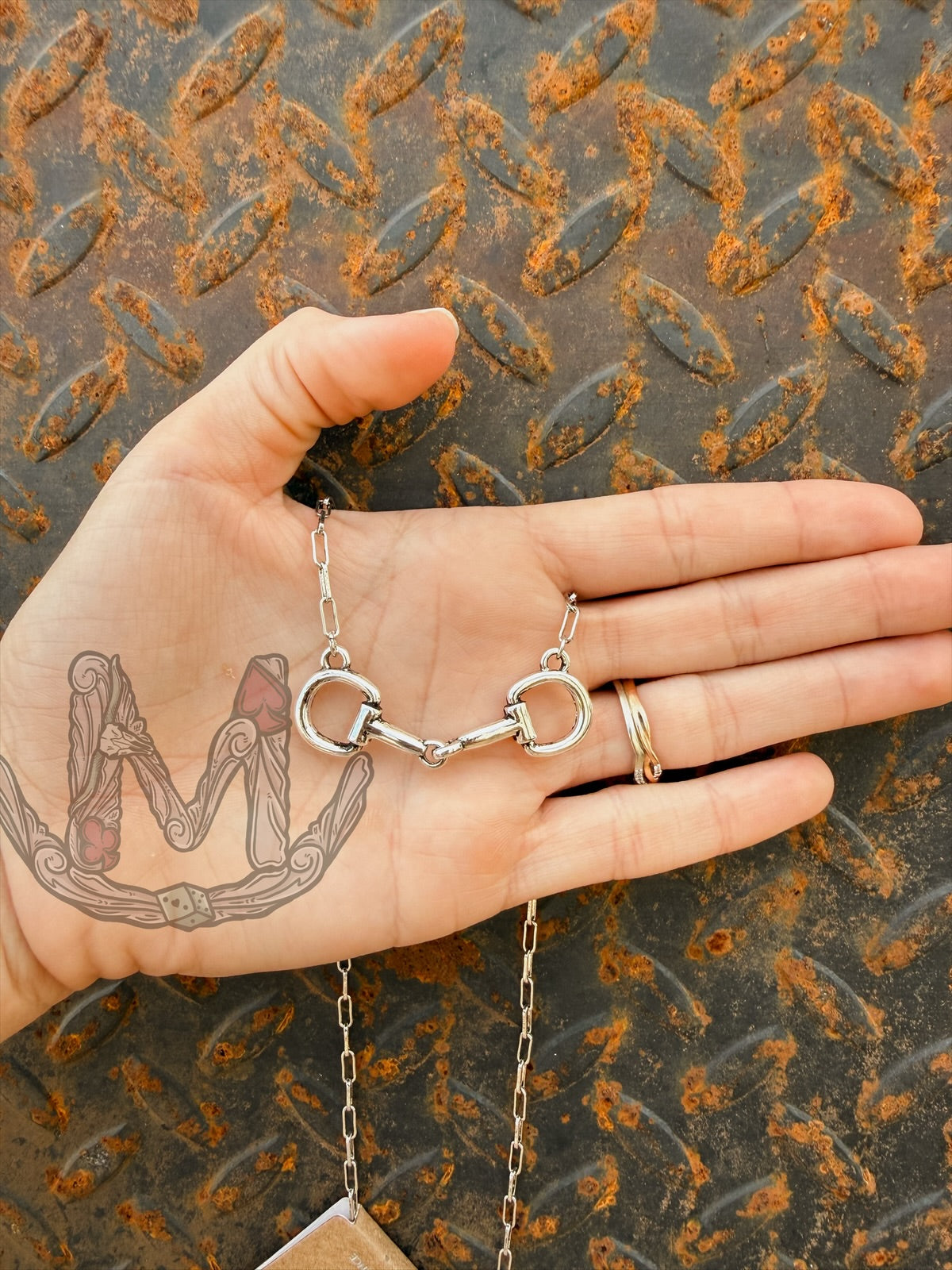 Snaffle Bit Necklace