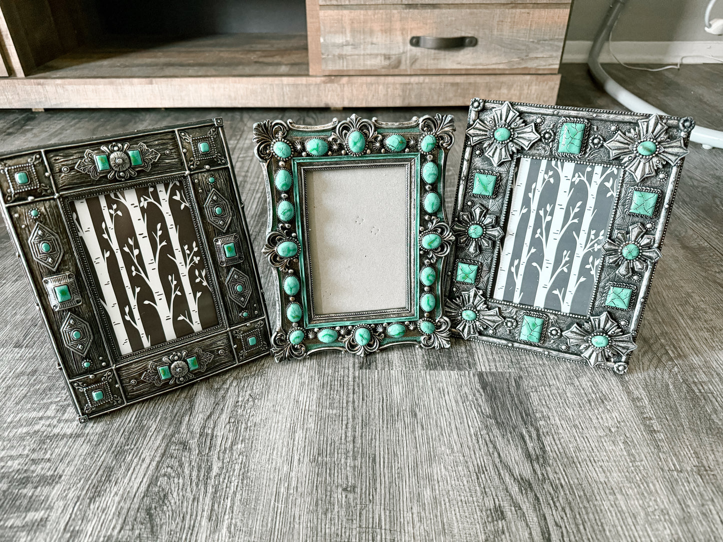 Jeweled Picture Frames