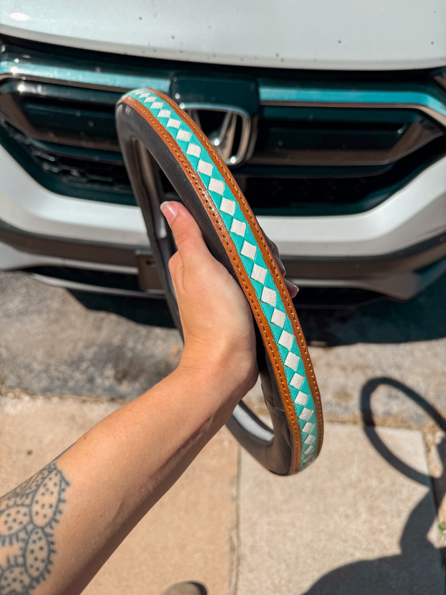 Tooled Steering Wheel Covers