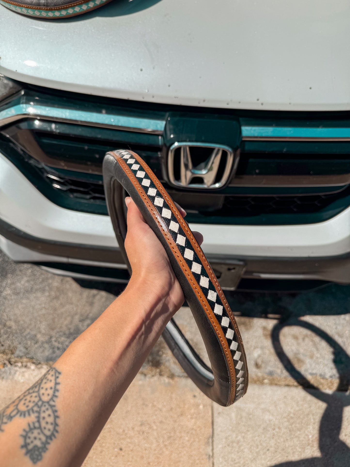 Tooled Steering Wheel Covers