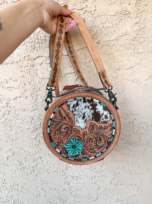 Tooled Canteen Purses