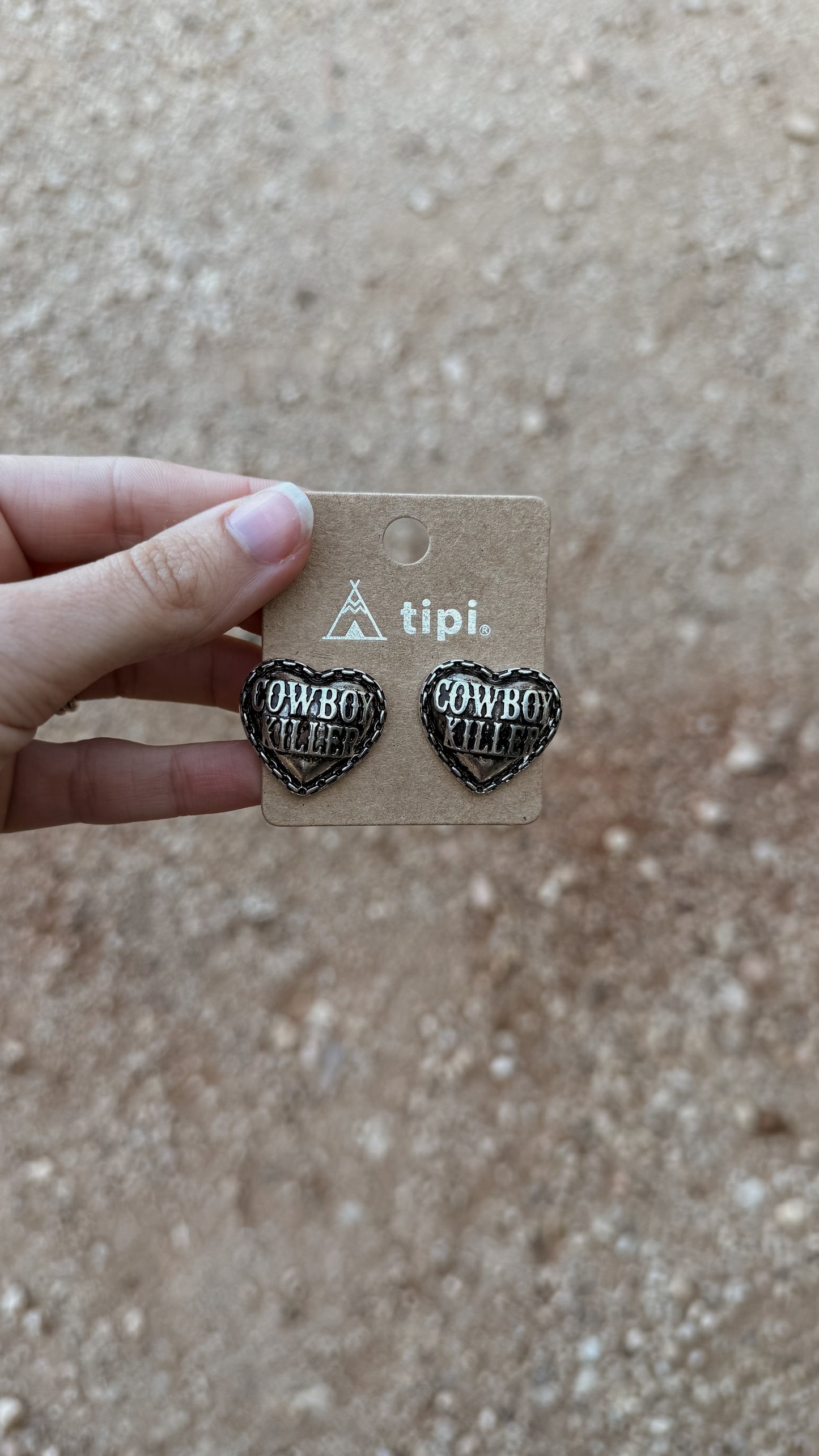 Cowboy Heart Earrings