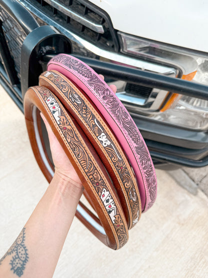 Tooled Steering Wheel Covers