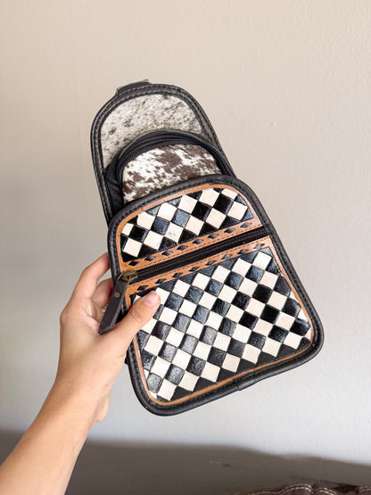 Checkered Slingbag