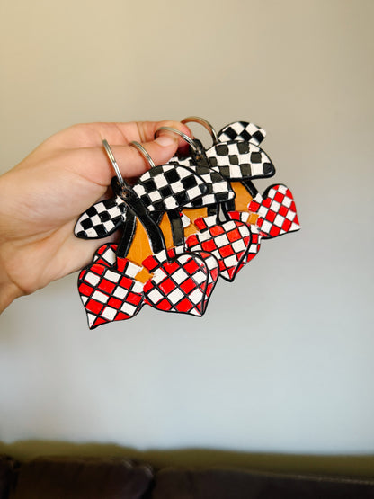 Spade Cherry Keychain