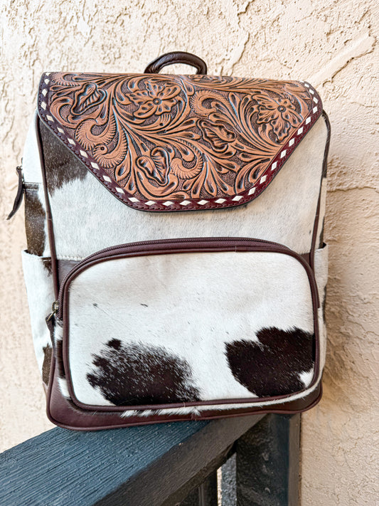 Medium Cowhide Backpack