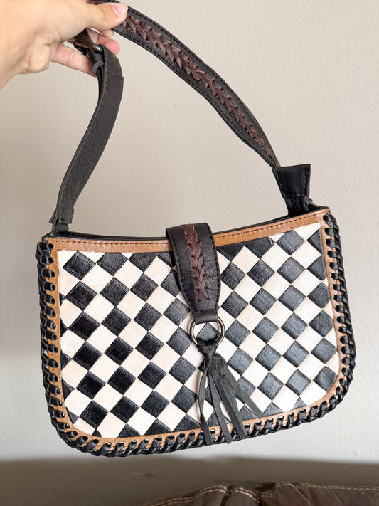 Checkered Handbag