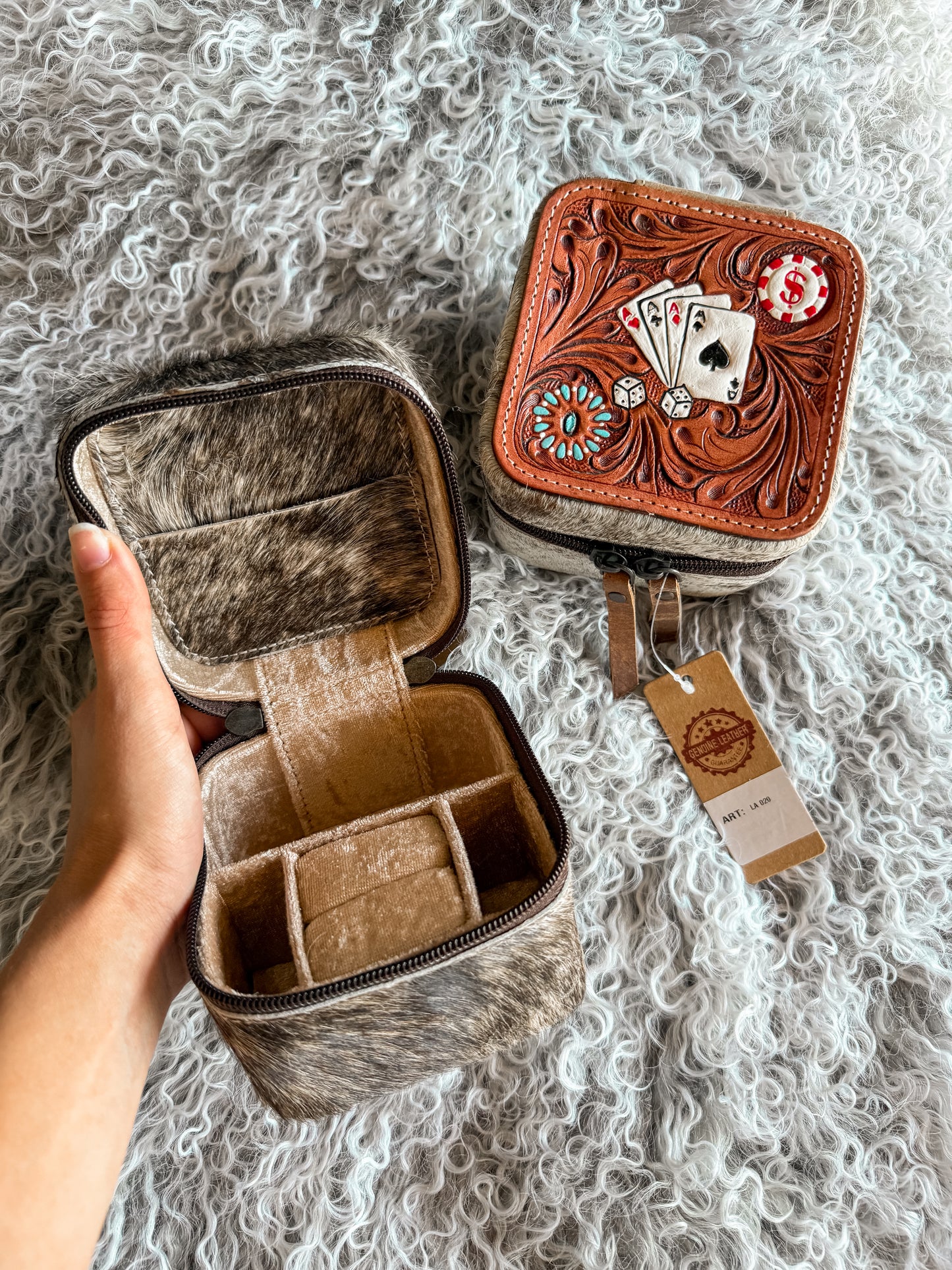 Aced Travel Jewelry Box