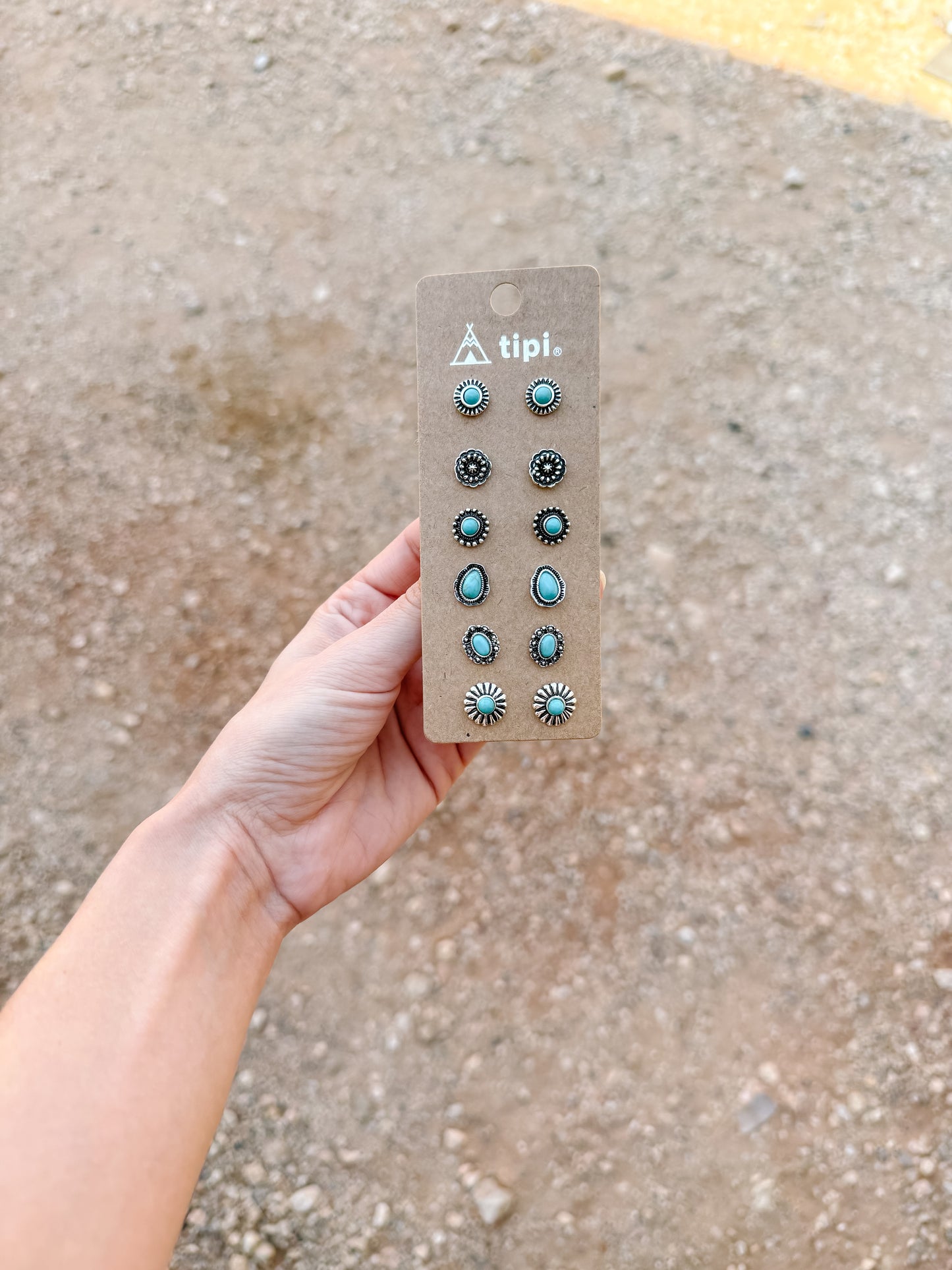 Oval Dainty Earring Set