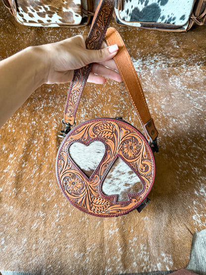 Spade Heart Canteen Crossbody