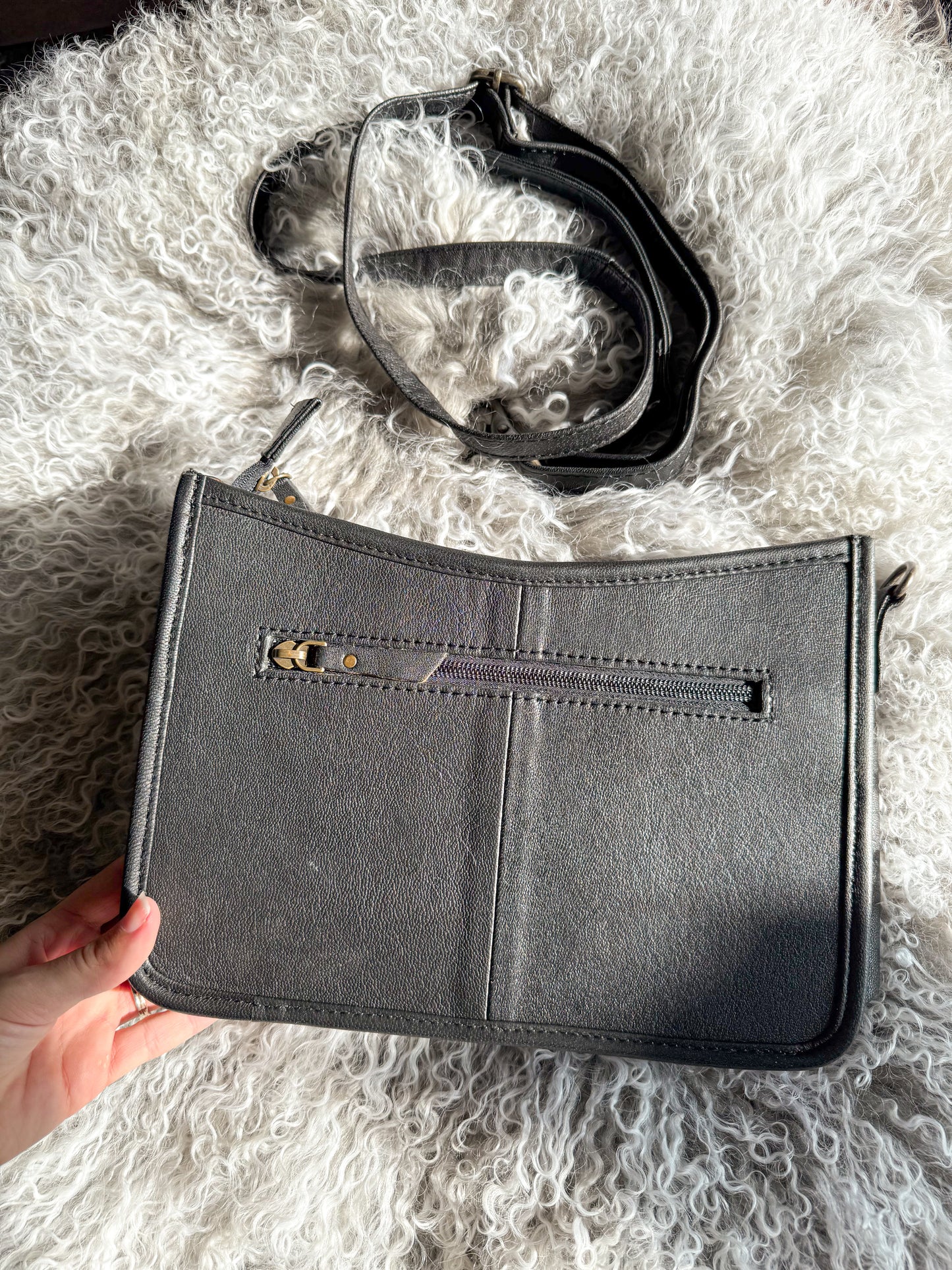Checkered Crossbody