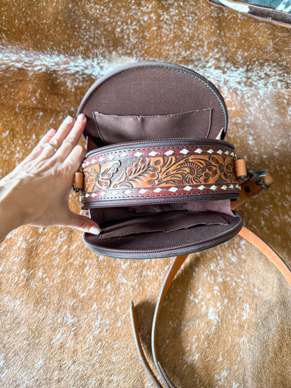 Spade Heart Canteen Crossbody