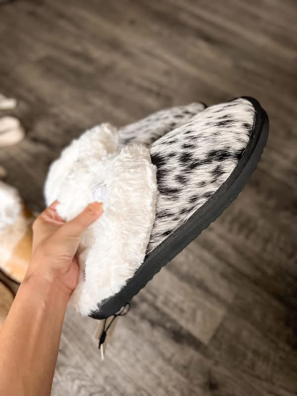 Cowhide Slippers PREORDER