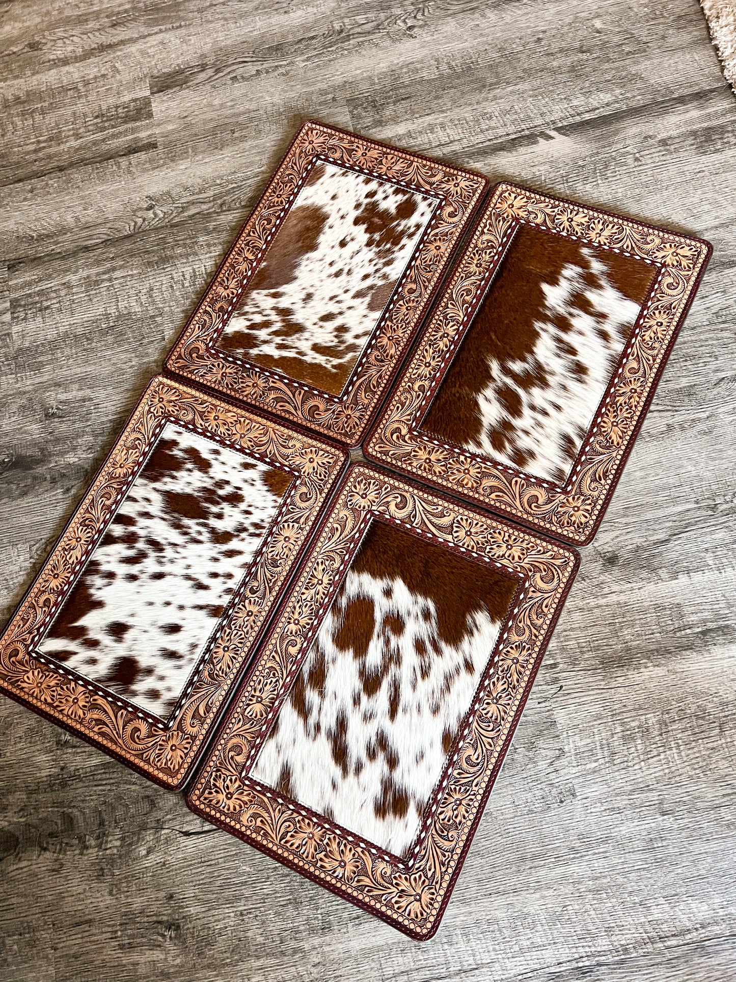 Cowhide Placemats