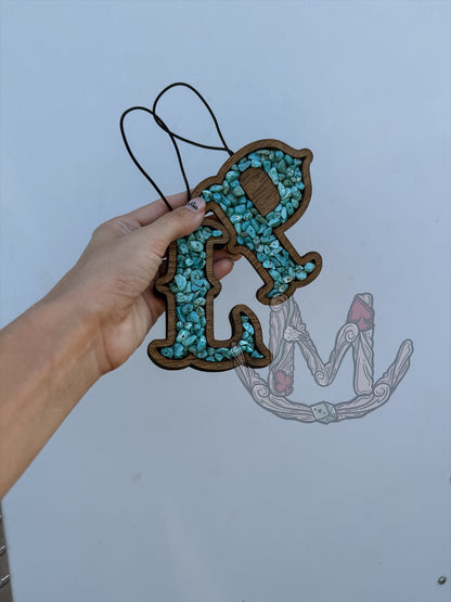 Turquoise Rearview Mirror Charms
