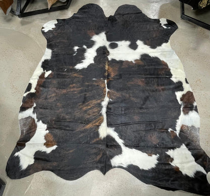 Dark Brindle Cowhide Rug