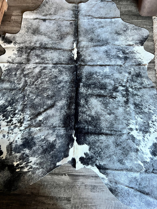 Blue Roan Cowhide Rug