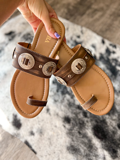 Sagebrush Concho Sandals