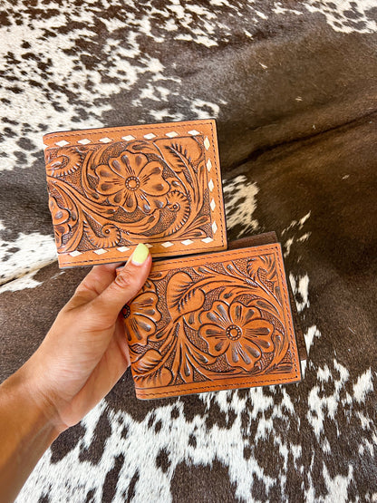 Billfold Tooled Men’s Wallets