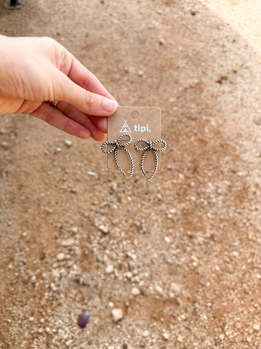 Ribbon Bow Earrings