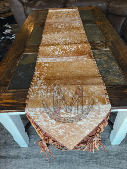 Cowhide Table Runner