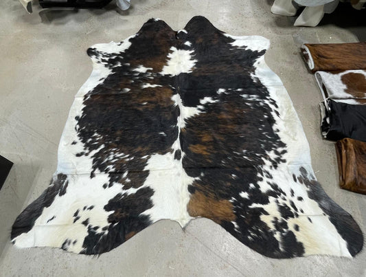 Dark Brindle Cowhide Rug