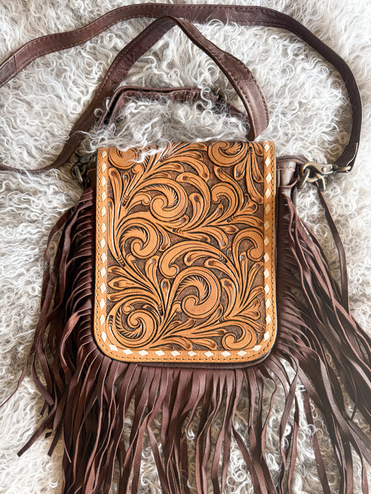 Fringed Out Crossbody