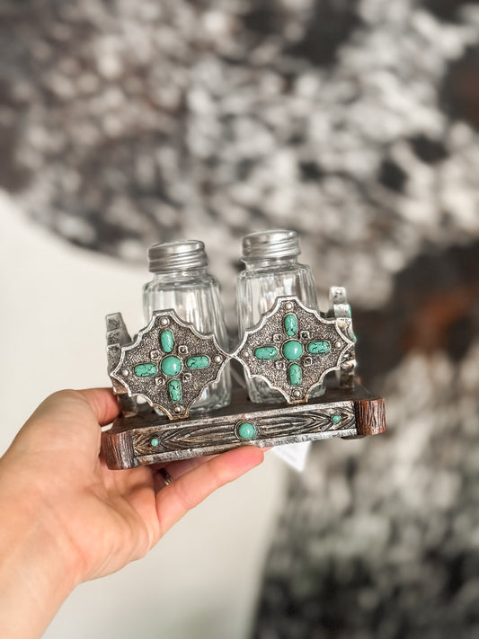 Salt n Pepper Turquoise Set