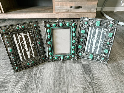 Jeweled Picture Frames