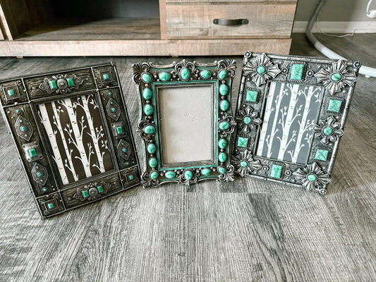 Jeweled Picture Frames