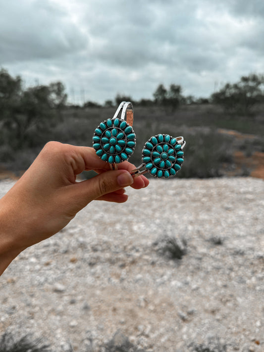 Turquoise Faux Cuff